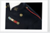 Frock coat - shoulder detail, Royal Marines Light Infantry uniform: pattern 1856-1867 by Charles Jennens & Co.