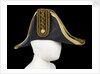 Cocked hat, Royal Naval uniform: pattern 1843-1879 by Christy's