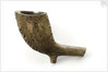 Clay pipe fragment by unknown