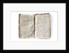 French New Testament' double page spread by unknown