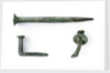 Two nails and a rivet by unknown