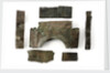 Fragments of copper sheet by unknown