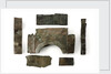 Fragments of copper sheet by unknown