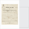 Official logbook of 'Cutty Sark' (1869) recording a voyage from London to China in 1870 under the command of Captain Moodie by unknown