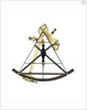Sextant, brass - Gilbert & Wright - back by Gilbert & Wright