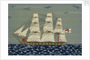 HMS 'Challenger' by David Joseph Mead
