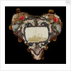 Sailor's valentine cushion by George Ernest Cochrane
