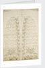 Embroidered panel for a waistcoat by unknown