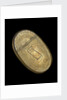 A brass tobacco box, made in a curved shape to fit the pocket by Frank Pywell