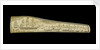 Resin imitation of a whalebone pan bone plaque by Juratone Co. Ltd.