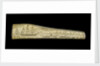 Resin imitation of a whalebone pan bone plaque by Juratone Co. Ltd.