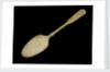 Whalebone spoon by unknown
