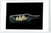 Ship model in a bottle by unknown