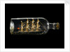 Ship model in a bottle by unknown