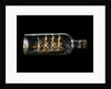 Ship model in a bottle by unknown