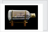 A bottle containing a model ship by unknown