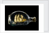 Ship model in a bottle by Dr Mark Lester