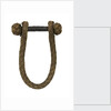 Two sea chest handles or beckets by unknown