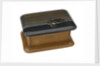 Wooden box lined with grey silk by Royal Naval Brigade personnel