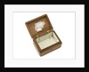 Wooden box lined with grey silk by Royal Naval Division sailor