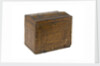 A straw work casket made by a Napoleonic prisoner of war held in England by French Armed Forces