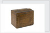 A straw work casket made by a Napoleonic prisoner of war held in England by French Armed Forces