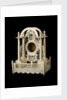 A watch stand made in bone by prisoners of war confined in Norman Cross Barracks during the Napoleonic Wars by French Armed Forces
