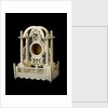 A watch stand made in bone by prisoners of war confined in Norman Cross Barracks during the Napoleonic Wars by French Armed Forces
