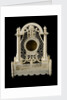 A watch stand made in bone by prisoners of war confined in Norman Cross Barracks during the Napoleonic Wars by French Armed Forces