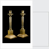 Candlesticks by Albert Edward Jew