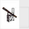 7-foot Newtonian (reflector) telescope by William Herschel