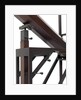 7-foot Newtonian (reflector) telescope, detail by William Herschel