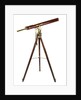 Portable refractor telescope by Dollond family