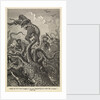 Illustration of giant squid attack from 'Twenty Thousand Leagues Under The Sea' by Alphonse-Marie-Adolphe de Neuville