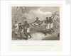 A Person of Rank in Congo carried by his slaves by William Marshall Craig