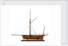 A two masted sailing vessel 'Dandy' (circa 1825) by unknown