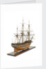 Ship of 60 guns, starboard stern quarter by John Hancock