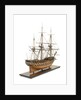 Ship of 60 guns, starboard stern quarter by John Hancock
