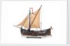 Dutch hooker, port broadside by unknown