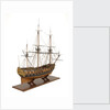 Ship of 50 guns, starboard stern quarter by unknown