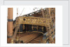 Ship of 50 guns, quarter deck rail detail by unknown
