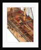 Ship of 24 guns, waist area detail by unknown