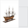Ship of 50 guns, starboard stern quarter by unknown