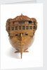 A contemporary dividing full hull model of the 'Washington' (1797), a Dutch 74-gun, two-decker ship of the line by unknown