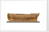 Ship of 74 guns, half-sectional model, starboard hull internal view by unknown