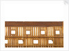 Ship of 74 guns, port half-sectional model, inscription plaque by unknown