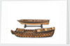 'Royal William', model split to show upper and lower decks by unknown