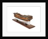 Ship of 64 guns, port stern quarter by unknown