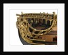 Ship of 96 guns, figurehead detail by unknown