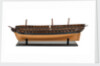 Ship of 60 guns, port broadside by unknown